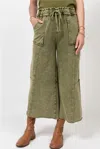 Ivy Jane Easy Knit Pant In Olive In Green