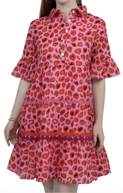 Ivy Jane Pink Cheetah Dress