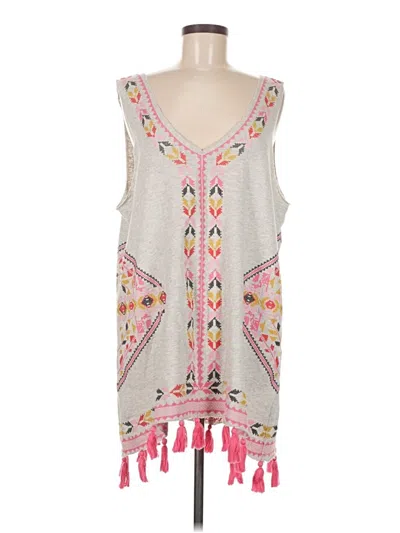 Pre-owned Ivy Jane Poncho In Gray