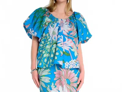 Ivy Jane Poolside Top In Blue