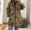 Ivy Jane Puff Floral Sherpa Jacket In Purple
