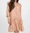 Ivy Jane Shiny Stars Dress In Pink