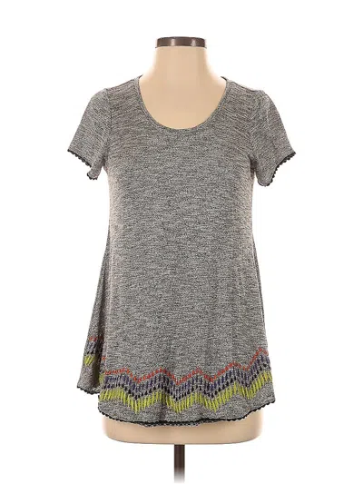 Pre-owned Ivy Jane Short Sleeve T-shirt In Gray