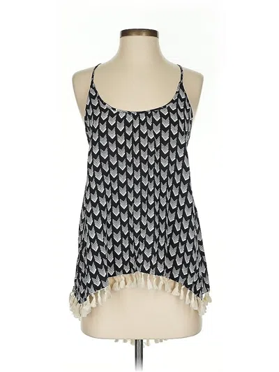 Pre-owned Ivy Jane Sleeveless Blouse In Black