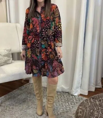 Ivy Jane Tiger Confetti Dress In Multi Color