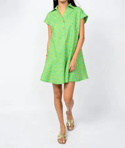 Ivy Jane Women's Over The Rainbow Dress In Lime In Green