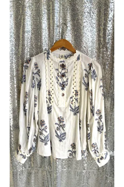 Ivy Jane Women's Ricky Block Blouse In Multi