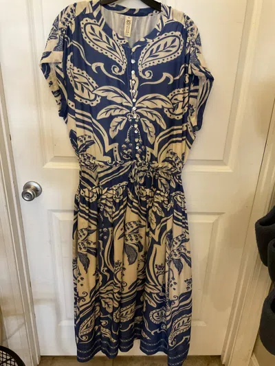 Ivy Jane Women's Royal Palms Dress In Blue