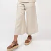 Ivy Jane Slouch Pocket Pant In Natural In White