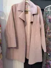 Ivy Jane Women's Soft Fur And Suede Jacket In Rose In Multi