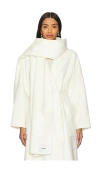 Ivy & Oak Amy Double Face Scarf In Winter White
