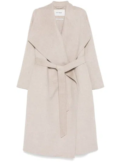 Ivy & Oak Carrie Rose Coat In Neutrals