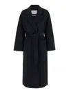 Ivy & Oak Celia Responsible Wool Coat In Black