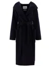 Ivy & Oak Celie Edie Double Face Coat With Hoodie In Blue