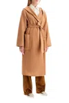 Ivy & Oak Celia Edie Hooded Coat In Golden Camel (beige)