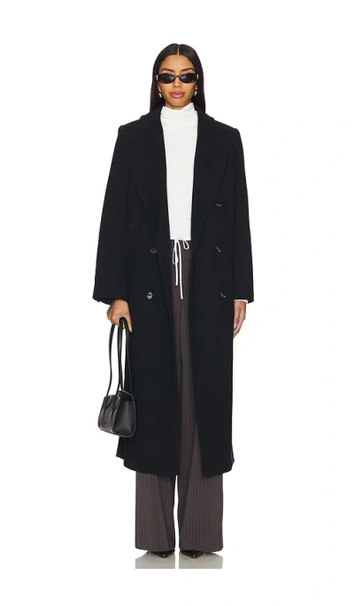 Ivy & Oak Clemence Oversized Blazer Coat In Dark Navy