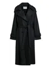 Ivy & Oak Anthracite Grey Wool Overcoat