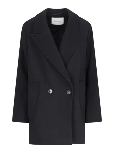 IVY & OAK BLAZER - NEGRO