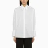 Ivy & Oak White Elvie Cotton Shirt In White