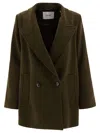 Ivy & Oak Jenna Oversized Trench Jacket In Green