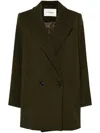 Ivy & Oak Jenna Oversized Trench Jacket In Green