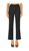 Ivy & Oak Polina Rose Tuxedo Trousers In 黑色