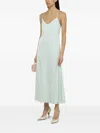 Ivy & Oak Ivy Oak Noel Light Aqua Satin Dress