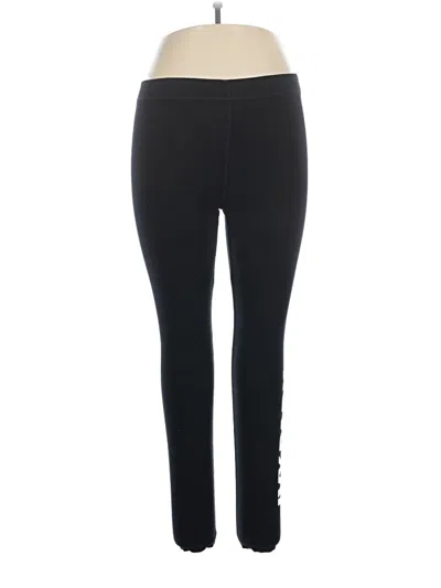 Pre-owned Ivy Park Active Pants In Black