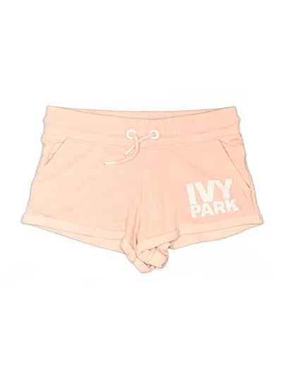 Pre-owned Ivy Park Athletic Shorts In Pink