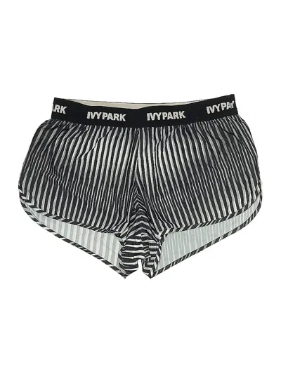 Pre-owned Ivy Park Athletic Shorts In Silver