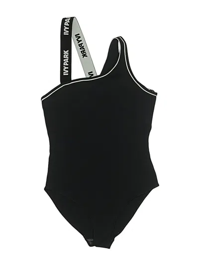 Pre-owned Ivy Park Bodysuit In Black