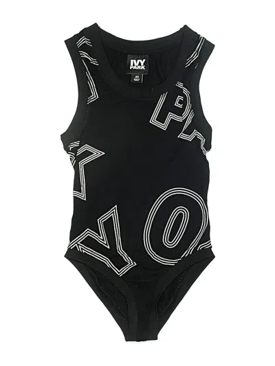 Pre-owned Ivy Park Bodysuit In Black