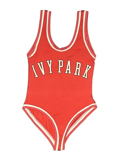 Pre-owned Ivy Park Bodysuit In Red