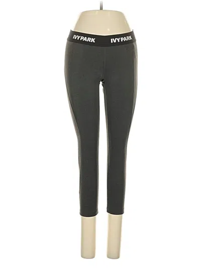 Pre-owned Ivy Park Leggings In Gray