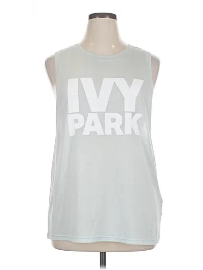 Pre-owned Ivy Park Sleeveless T-shirt In Silver