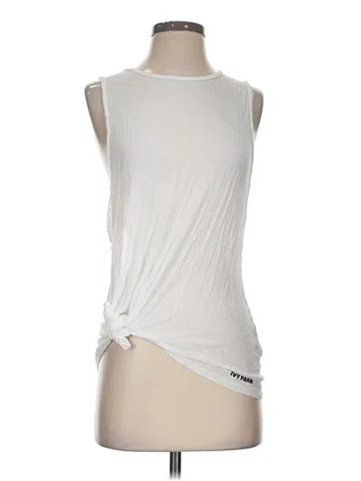 Pre-owned Ivy Park Sleeveless T-shirt In Ivory