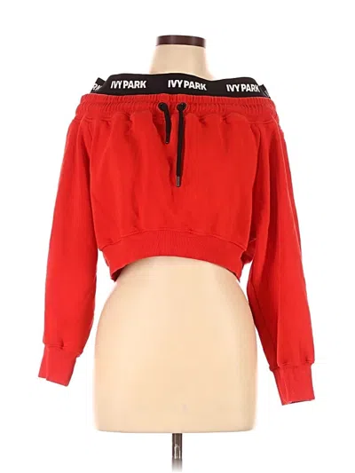 Pre-owned Ivy Park Sweatshirt In Red