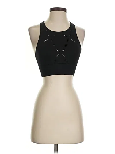 Pre-owned Ivy Park Tank Top Black Halter Neckline Tops