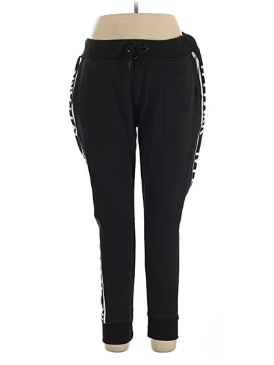 Pre-owned Ivy Park Track Pants In Black