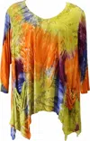 Ivy Reed Women's Pocket Tunic - Plus In Kaleidscope In Multi