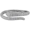 Ivy Sharpe Silver Plated Cubic Zirconia Bracelet In Silver