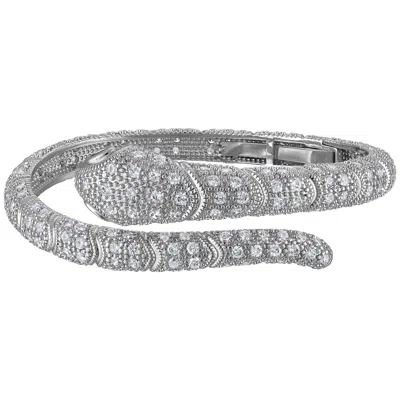 Ivy Sharpe Silver Plated Cubic Zirconia Bracelet