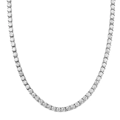Ivy Sharpe Silver Plated Cubic Zirconia Statement Necklaces