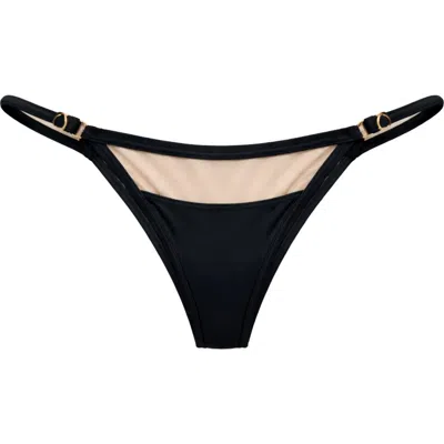 Ivy Swimwear Bianca Bikini Bottom In Black