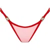 Ivy Swimwear Brooke Bikini Bottom In Pink