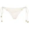 Ivy Swimwear Faye Bikini Bottom In White