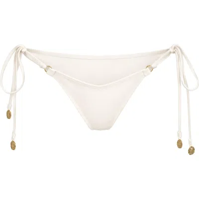 Ivy Swimwear Faye Bikini Bottom In White