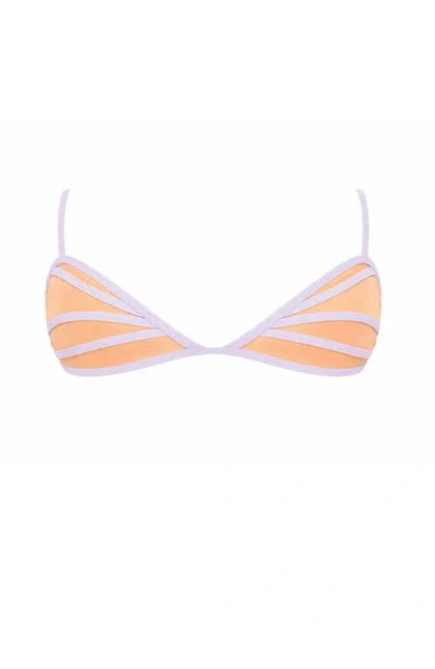 Ivy Swimwear Nola Bikini Top In Neutral