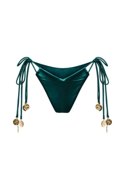 Ivy Swimwear Opal Bikini Bottom In Blue