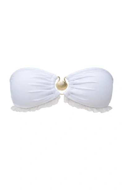 Ivy Swimwear Pura Bikini Top In White